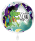 Preview: Folienballon - Schule: Krokodil - ø 43cm